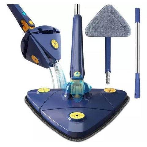 Mop Esfregão Triangular Rodo Giratório: Qualidade Premium em