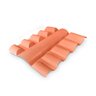 Cumeeira Central PVC Colonial 88cm Lux Telhas - 2