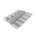 Ver imagem 1 de Cumeeira Central PVC Colonial 88cm Lux Telhas Cinza