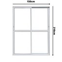 Ver imagem 4 de Porta de Alumínio Correr 210x150cm 2 Folhas Atlântica