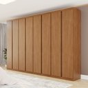 Ver imagem 1 de Guarda-Roupa Planejado 4 Peças 8 Portas Arani CabeCasa MadeiraOriginals Marrom/Cinamomo