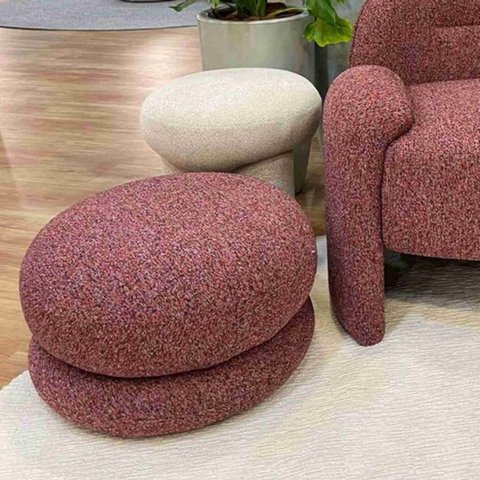 Puff Decorativo Orgânico Duo Rivatti