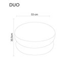 Ver imagem 2 de Puff Decorativo Orgânico Duo Rivatti