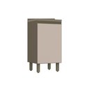Ver imagem 1 de Módulo Cozinha Henn Connect Balcão 1 Porta c/ Tampo Duna/Cristal