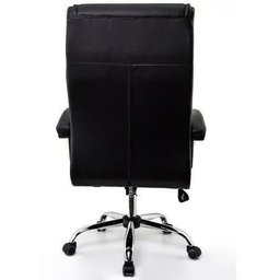 Cadeira de Escritório Presidente Giratória com Molas Ensacadas até 120kg Fox Office Preto - 3
