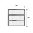 Ver imagem 2 de Janela de Alumínio Basculante 60x80cm Hale Esquadrias