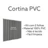 Cortina Blecaute Corta A Luz Quarto Sala 280x250 Blackout - Cinza - 4