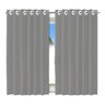 Cortina Blecaute Corta A Luz Quarto Sala 280x250 Blackout - Cinza - 3