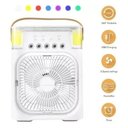 Ver imagem 4 de Top Mini Climatizador de Ar Umidificador Ventilador Refrigeração - Ótimo para Pequenos Ambientes:pre