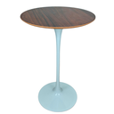 Ver imagem 1 de Mesa Saarinen Bistrô Imbuia 70cm - Base Branca