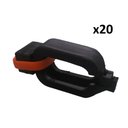 Ver imagem 2 de Kit 20 Un Abraçadeira Trava para Aquecedor Solar Piscina Soria