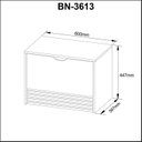 Ver imagem 7 de Gabinete Suspenso para Banheiro BN3613 