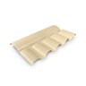 Cumeeira Articulada Pvc Colonial 88cm Lux Telhas - 2