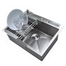 Cuba Cozinha 60x46x20cm Inox 304 Artizan - 4