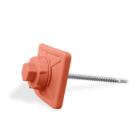 Kit Fixação para Telha PVC Parafuso 3" Auto Brocante Cerâmica 20 Unidades Lux Telhas