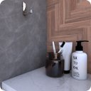 Ver imagem 3 de Gancho Cabide de Toalha para Banheiro Cromado Empire