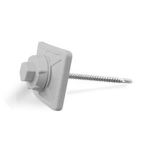 Kit Fixação Para Telha PVC com Parafuso 20 Unidades Lux Telhas