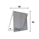 Ver imagem 2 de Janela de Alumínio Maxim Ar 60x60cm Hale Esquadrias Branco