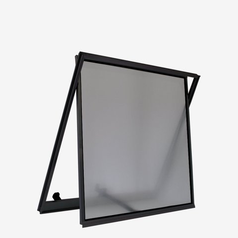 Janela de Alumínio Maxim Ar 60x60cm Hale Esquadrias Preto