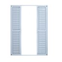 Ver imagem 1 de Porta de Alumínio Veneziana 210x200cm 6 Folhas Hale Esquadrias