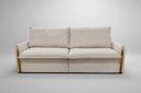 Ver imagem 4 de Sofá-Cama 3 Lugares Retrátil e Reclinável 200m  Miliano Conforto Premium