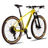 Bicicleta MTB RX Sport Aro 29 Quadro 17 com 9 Marchas Sunrace Freio Hidráulico Amarelo Neon - - 3