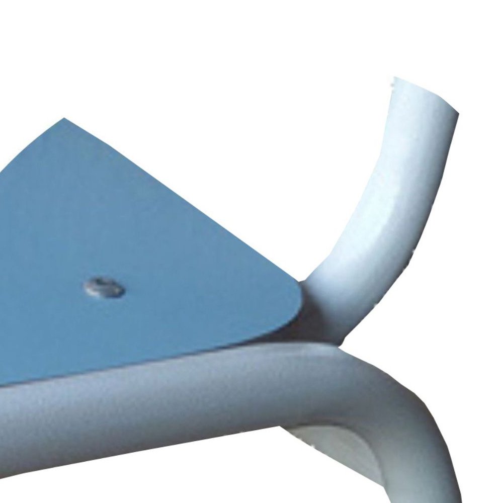 Kit 4 Cadeira Infantil Colorida Escola Formica Azul - 5