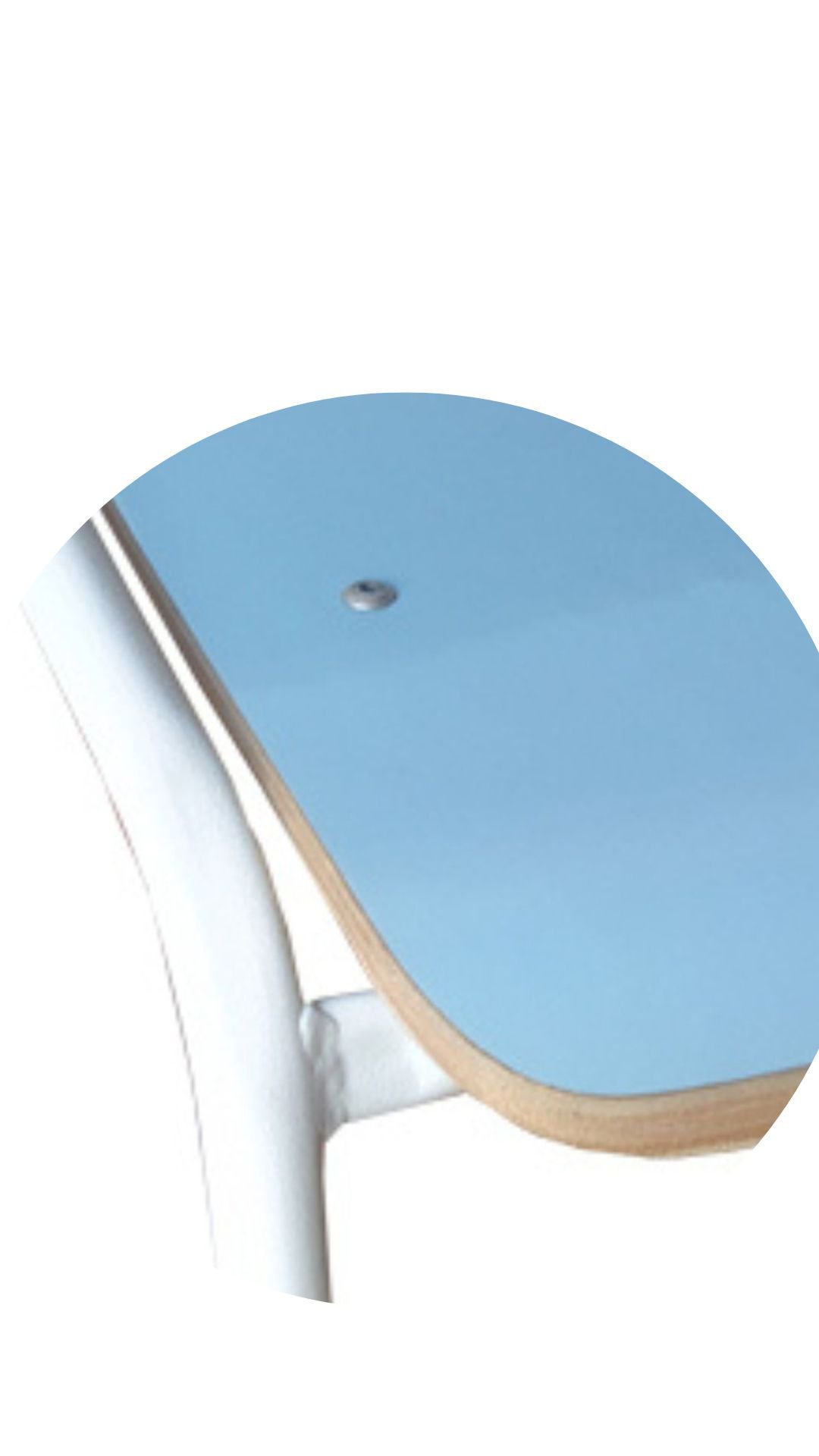 Kit 4 Cadeira Infantil Colorida Escola Formica Azul - 4