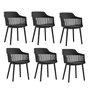 Kit 6 Cadeiras de Jantar Marcela - 1