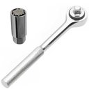 Ver imagem 1 de Soquete Universal de 6 à 21MM + Catraca 7 POL com Reversão Encaixe 3/8 POL