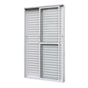 Ver imagem 3 de Porta de Alumínio Correr 210x150cm 3 Folhas Atlântica