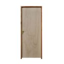 Ver imagem 4 de Porta Lisa Mescla 210x92 Batente 09 cm Fechadura Interna Taco de Golf Rodam Abertura Direita Marrom