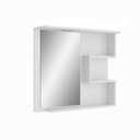 Ver imagem 3 de Armário para Banheiro com Espelho e Luminária LED 68cm Veneza 