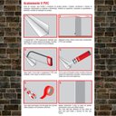 Ver imagem 3 de Cantoneira L Pvc Protetor Canto Parede Barra 3 Metros Branco