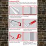 Cantoneira L Pvc Protetor Canto Parede Barra 3 Metros Branco - 3