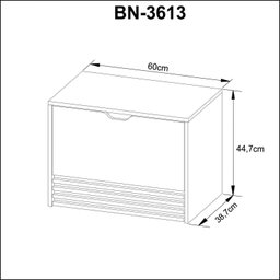 Gabinete Suspenso para Banheiro BN3613  - 6