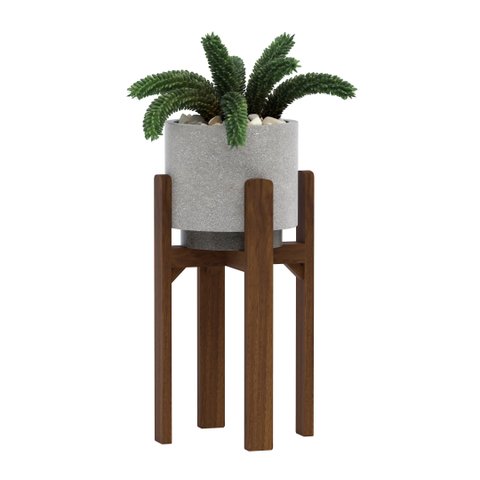 Suporte para Vaso 55 Cm em Madeira- Comprar Móveis em Casa