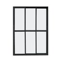 Ver imagem 2 de Porta de Alumínio Correr 210x200cm 3 Folhas Vidro Liso Atlântica