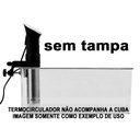 Ver imagem 2 de Cuba Gastronômica Policarbonato GN 1/1X200 mm 24 Litros Para Sous Vide SEM TAMPA CAMBRO Original CAM