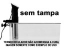 Ver imagem 2 de Cuba Gastronômica Policarbonato GN 1/1X200 mm 24 Litros Para Sous Vide SEM TAMPA CAMBRO Original CAM