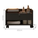 Ver imagem 3 de Armario Brew Pia Banheiro Preto Brilhante