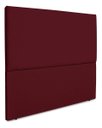 Ver imagem 4 de Cabeceira Cama Box Organica Casal 140cm Luna Suede C/frame Vinho