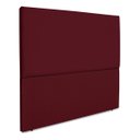 Ver imagem 4 de Cabeceira Cama Box Organica Casal 140cm Luna Suede C/frame Vinho