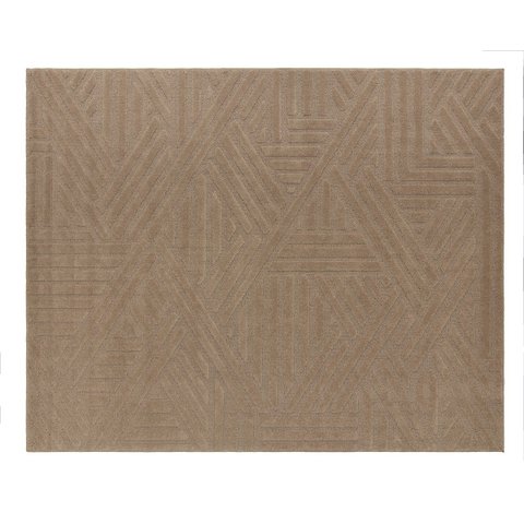 Tapete Sala Realce Antiderrap. 2,00x2,50 Trama Creme Cotton
