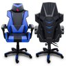 Cadeira Gamer Couro Ergonômica para Escritório Azul - 1