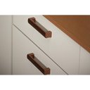 Ver imagem 3 de Balcão de Cozinha C/ Tampo Essência C/ 2 Portas 70cm Freijo/white Laca - Genialflex