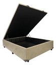 Ver imagem 1 de Cama Casal Box Baú Fabricação Própria 138x188 Cor Bege