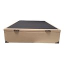 Ver imagem 3 de Cama Casal Box Baú Fabricação Própria 138x188 Cor Bege