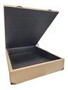 Ver imagem 4 de Cama Casal Box Baú Fabricação Própria 138x188 Cor Bege