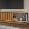Rack com Painel Guarujá para TV de até 65- Natural/Off White - 4